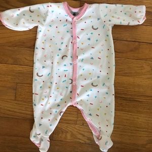 Petit bateau girls pajama velours